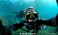 Self-portrait by Alexia Dunand 